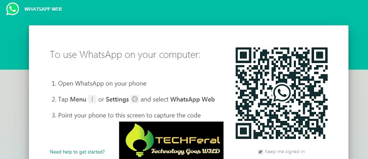  WhatsApp wefor desb ktop QR code scanning