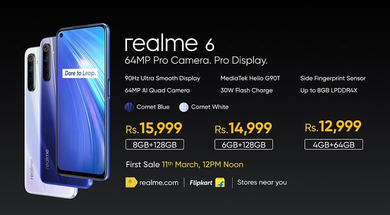 Realme 6 & 6 Pro Launched in India: Price, Full Specs, Availability