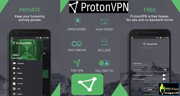 Top 10 Best Unlimited Free VPNs Apps for Android Phone in 2020: Proton FREE VPN