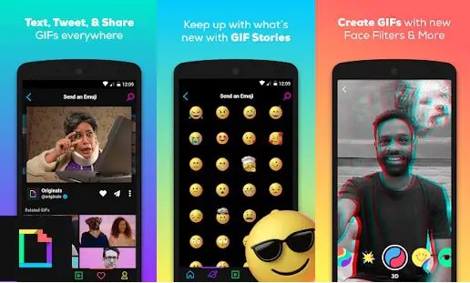 Top 10 Best Free Emoji Apps For Android Users: GIPHY Keyboard 