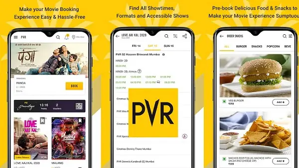 Top 7 Best Apps for Booking Movie Tickets Online: PVR App