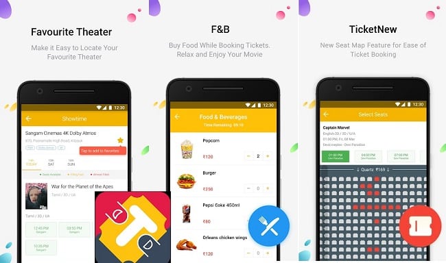 Top 7 Best Apps for Booking Movie Tickets Online: TicketNew App
