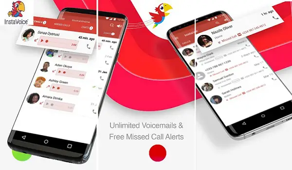 7 Best Visual Voicemail Apps for Android & iOS:  InstaVoice: Visual Voicemail & Missed Call Alerts