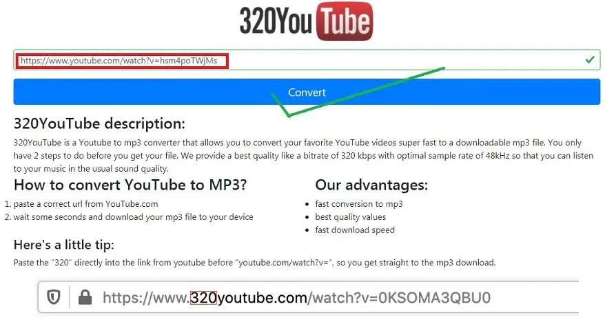 Best YouTube to MP3 online converter for free: 320YouTube