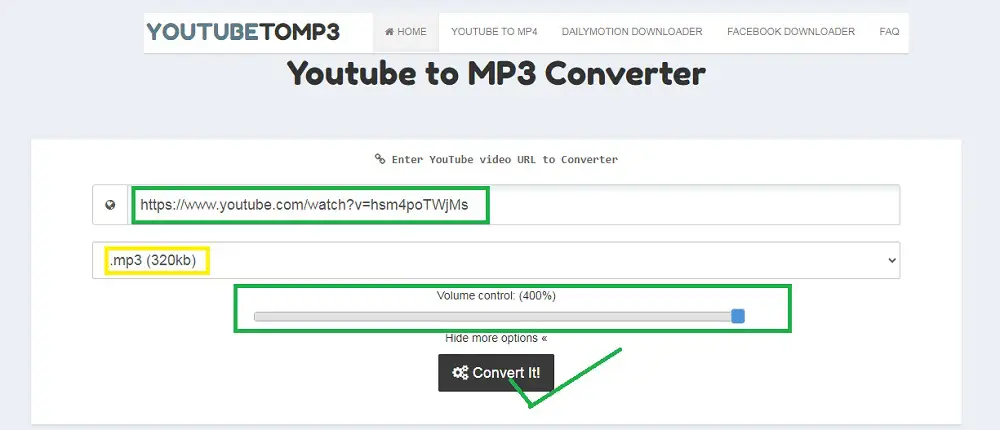 Best YouTube to MP3 online converter for free: YouTubeToMP3
