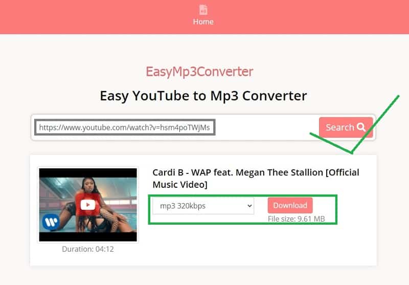 Top 7 Best YouTube To MP3 Converter Online easymp3converter