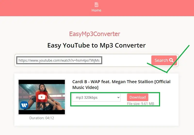 Top 7 Best YouTube To MP3 Converter Online easymp3converter