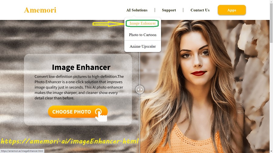 Amemori: An incredible free AI Image Enhancement tool to Try in 2022