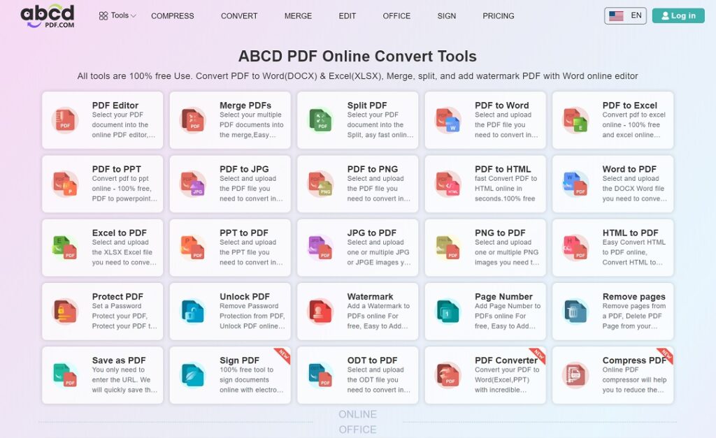 Online PDF Editor-How to use