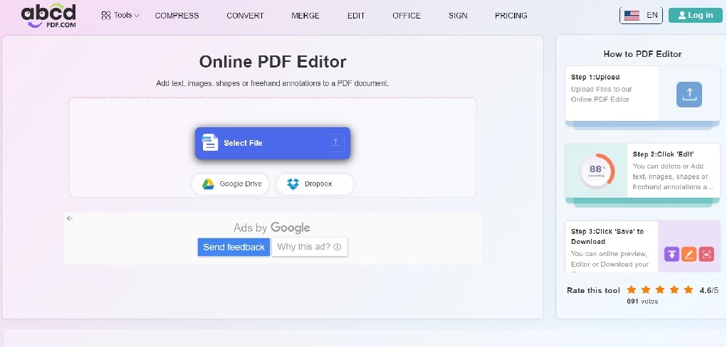 Online PDF Editor - Efficiently Edit PDFs