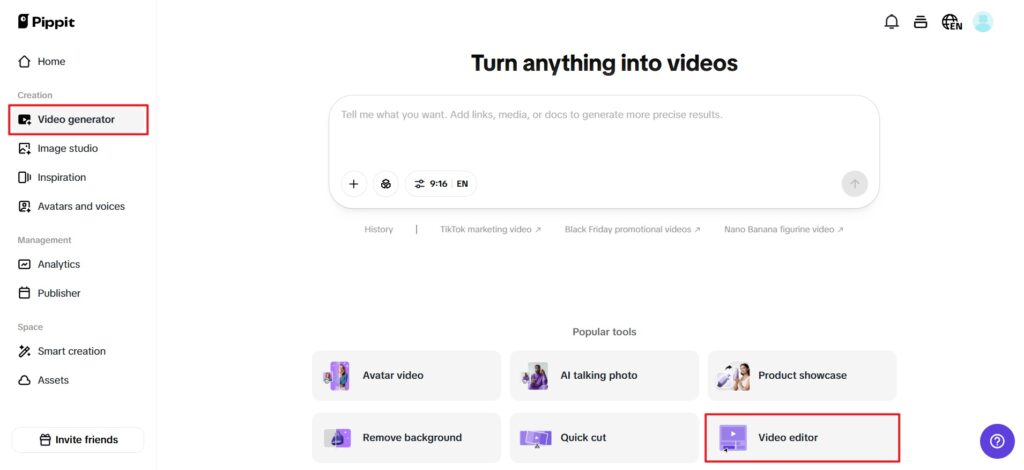 TechFeral The Silent Scroll Strategy: Designing Videos That Speak Without Saying A Word Step 1: Open the video editor