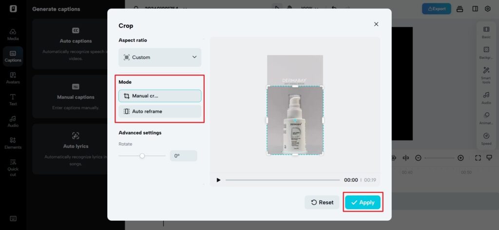 TechFeral The Silent Scroll Strategy: Designing Videos That Speak Without Saying A Word Step 2: Remove Text from Video